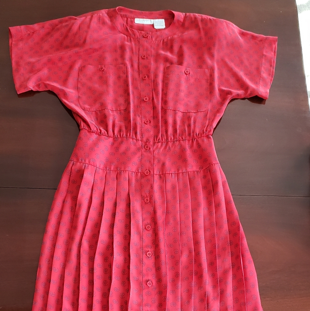Pleated Dress